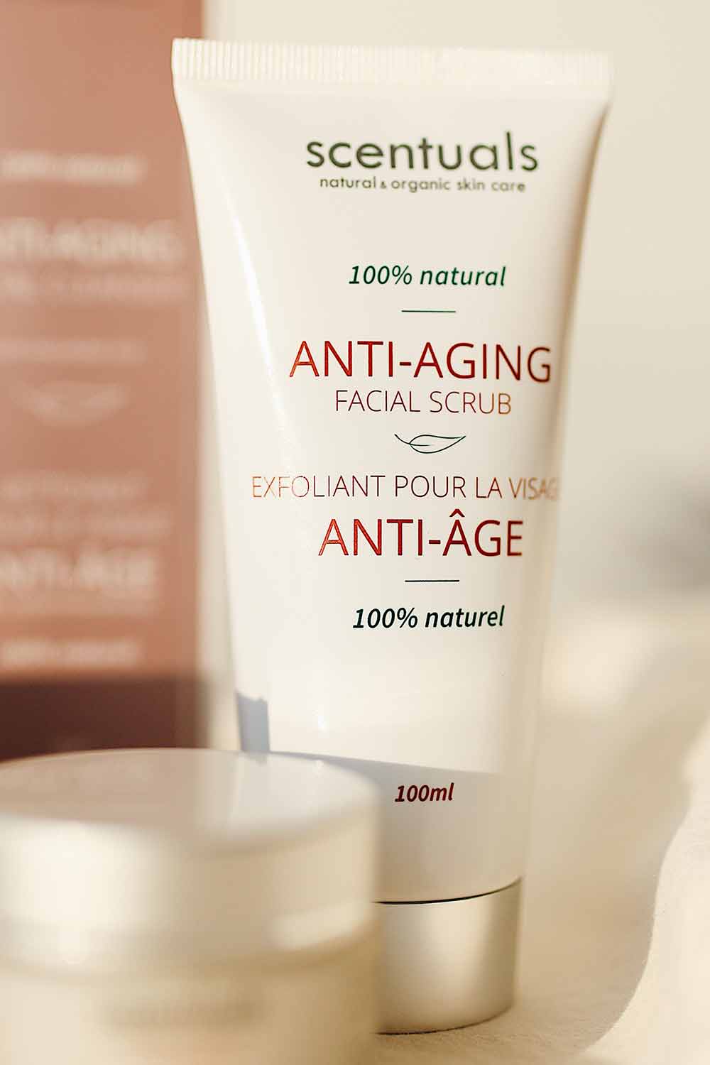 Anti-Aging Facial Scrub 100% Natural 3.4oz 100ml