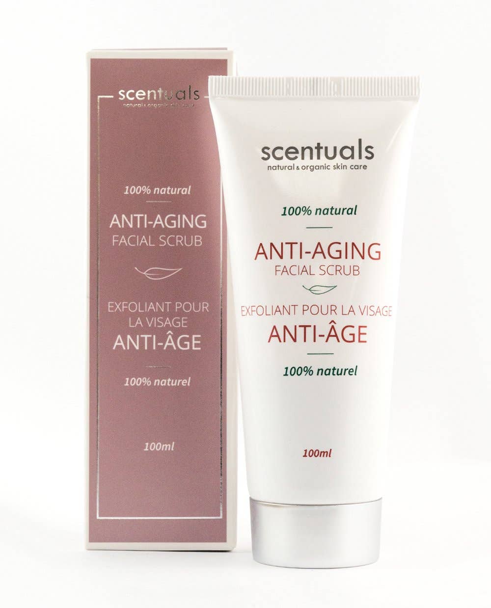 Anti-Aging Facial Scrub 100% Natural 3.4oz 100ml